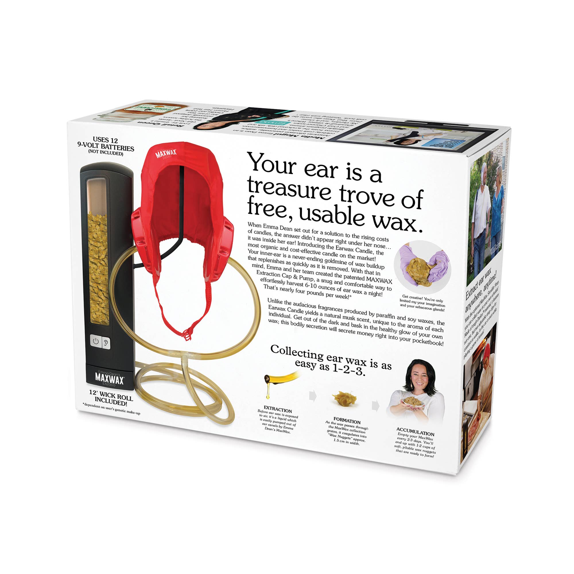 Prank Gift Box Earwax Candle Kit