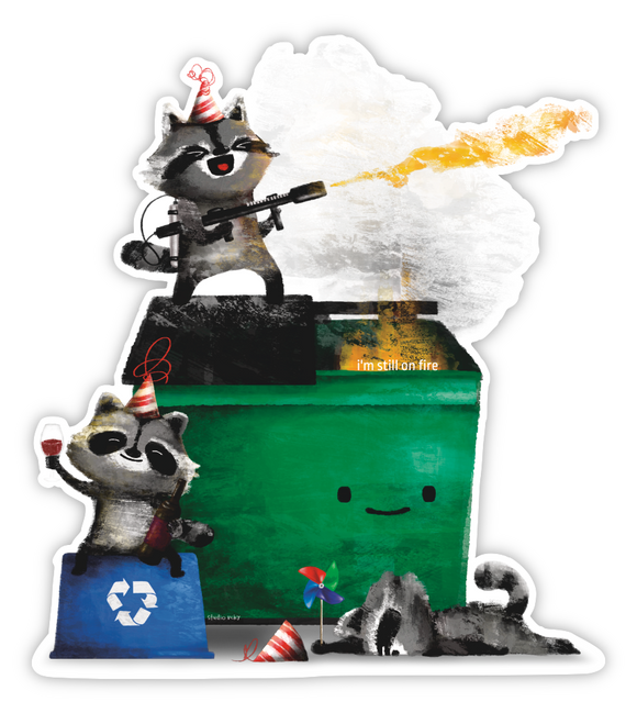 Sticker - Dumpster Fire