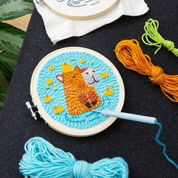 Capybara Punch Needle - 0