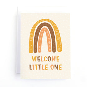 Welcome Little One Baby Shower Card