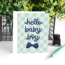 Bow Tie New Baby Boy Card-5