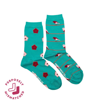 Women's Birds & Birdhouse Socks