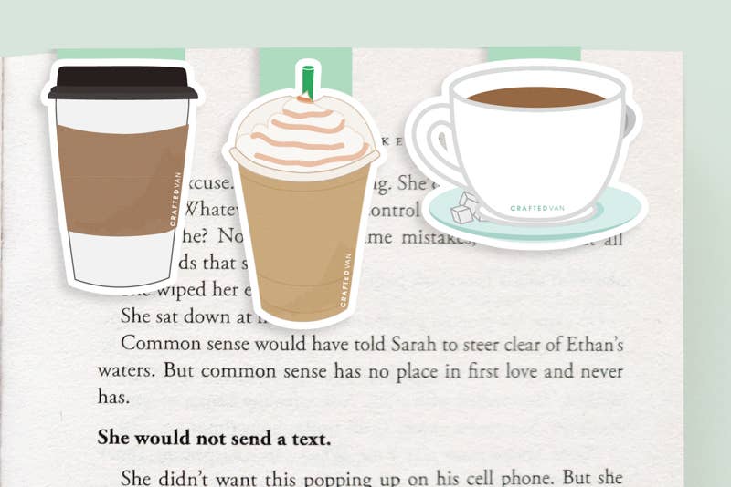 Coffee Mini Bookmarks - 0