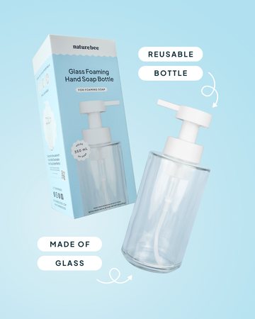 Glass Foaming Hand Soap Bottle - 0