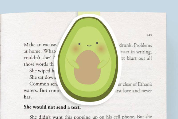 Avocado - Jumbo Magnetic Bookmark