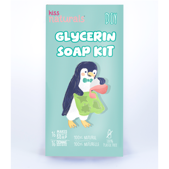 Kiss Naturals DIY Glycerin Soap Kit for Kids - Makes 6