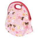 Large, Machine Washable Lunch Bag for Kids - Ballerinas-2