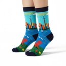 Toronto Scenic Skyline Crew Socks-1