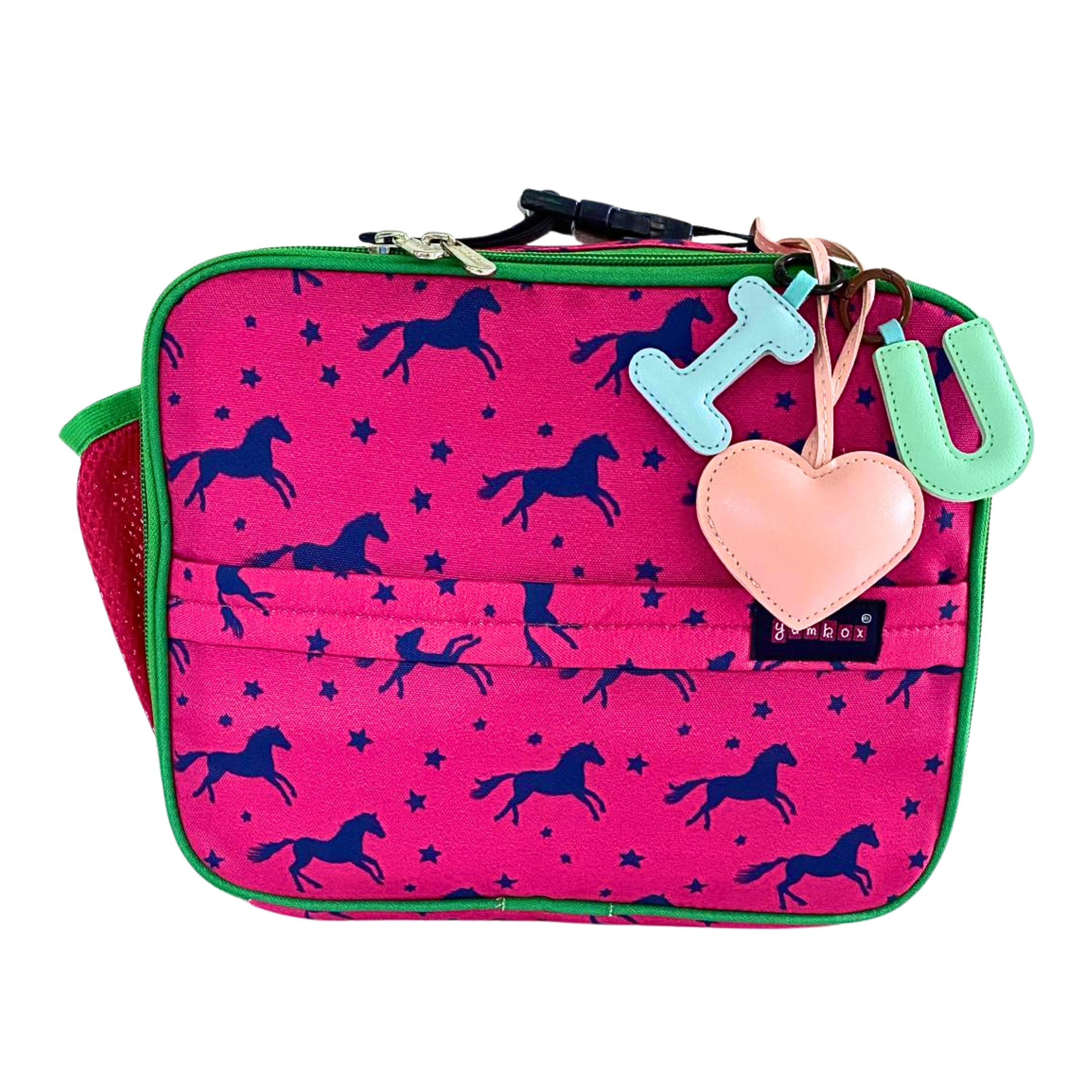 Yumbox Classic Lunch Bag – Insulated Equestrian-Inspired Tote with Vibrant Accents