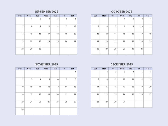 2026 Toronto Neighbourhood Calendar - 12" X 9"