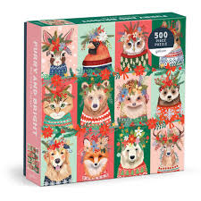 Furry and Bright Puzzle 500 piece