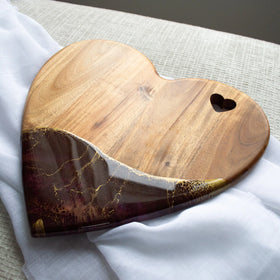 Heart Shaped Cheeseboard