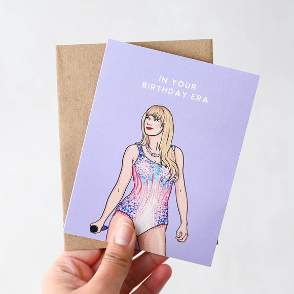In Your Birthday Era - Tour Pop Culture Birthday Card