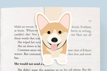 Corgi Dog Jumbo Magnetic Bookmark