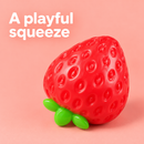 Strawberry Squishy Toy – Crunchy Block Texture-5