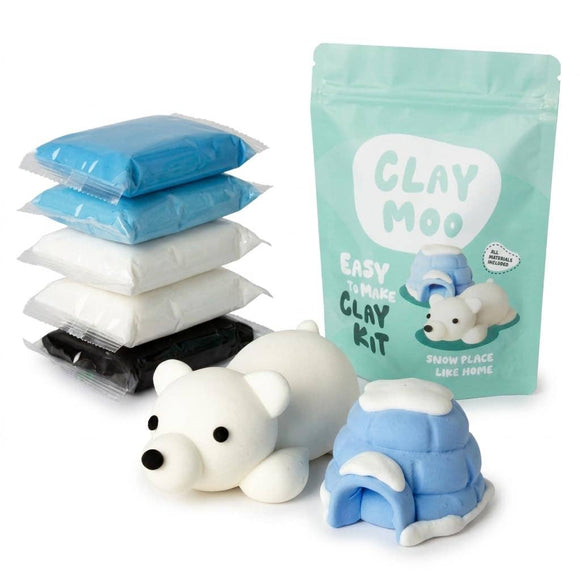Polar Bear Clay Crafting Kit