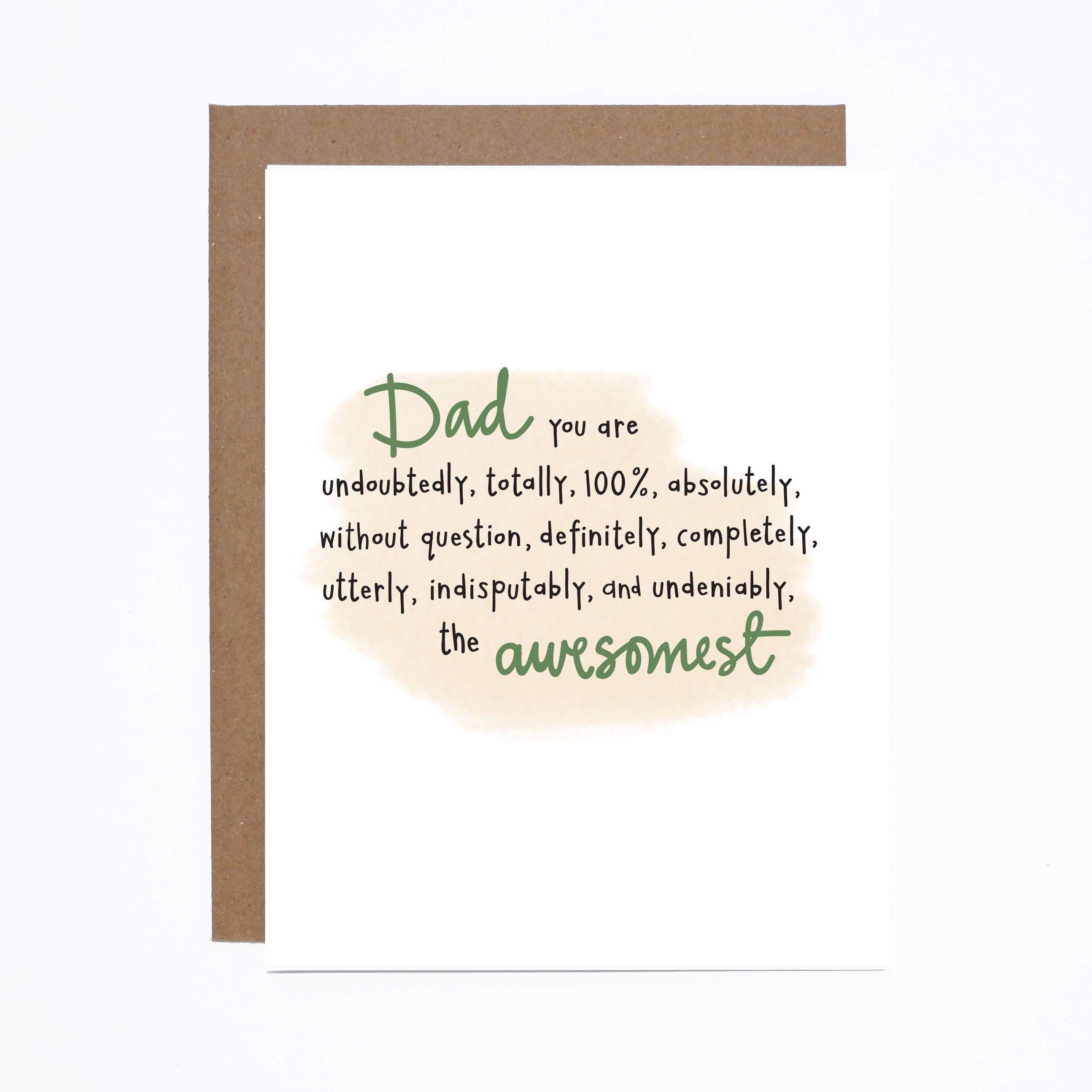 Father's Day Awesomest Card