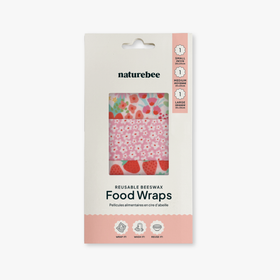 Beeswax Wrap Variety Set - Pink