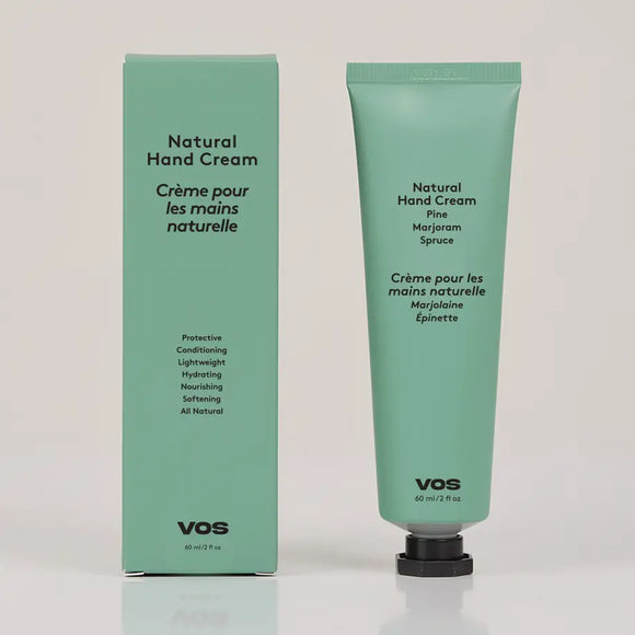 Natural Hand Cream — Marjoram, Pine & Spruce