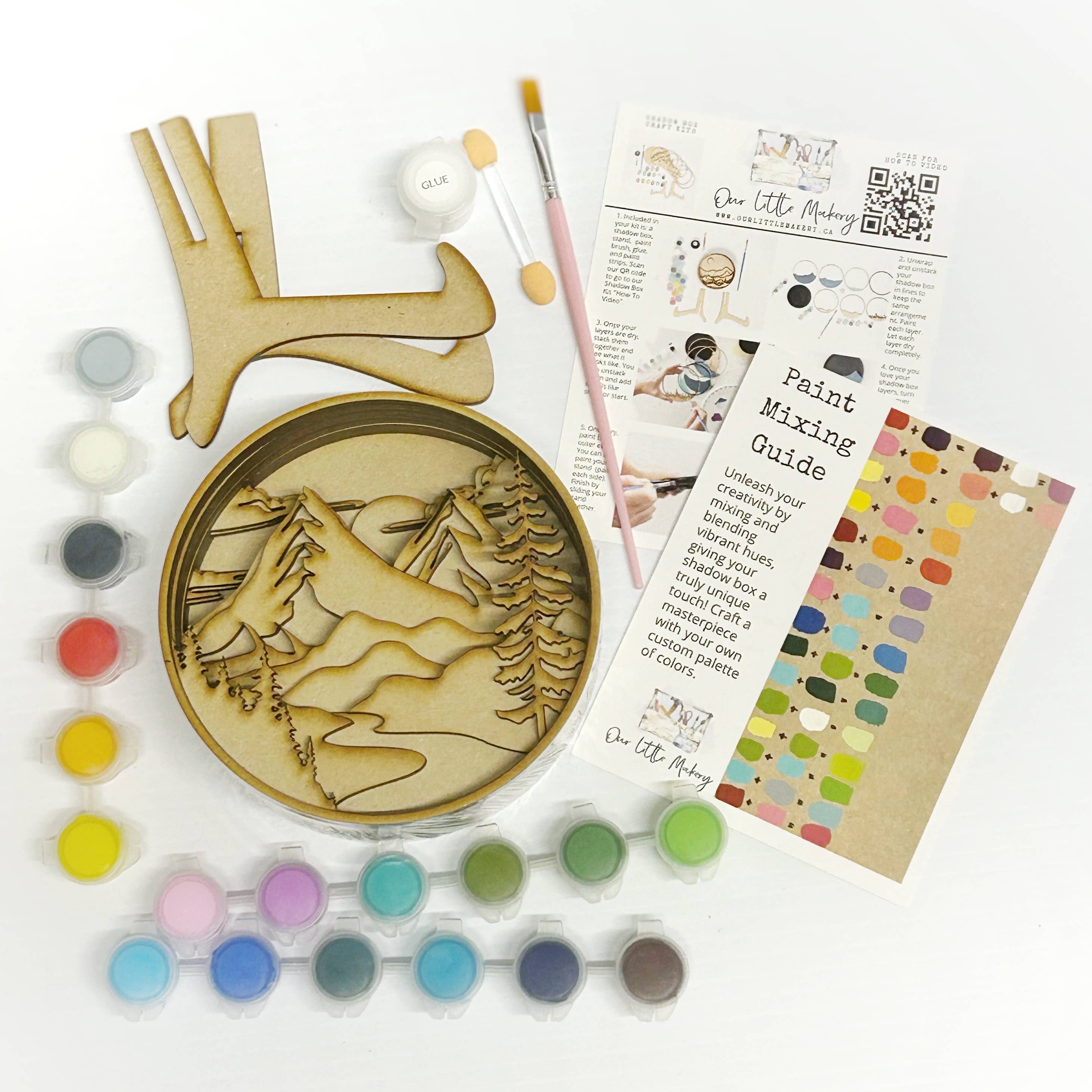 Adventure Awaits Shadow Box Kit - 0