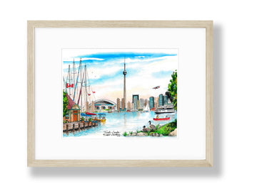 Toronto Island Skyline Poster - 0