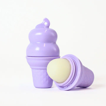 Purple Ice Cream Lip Balm - Lemon Meringue Pie