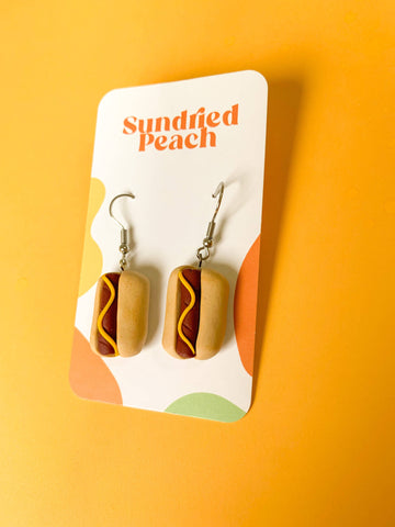 Hot Dog Earrings - 0