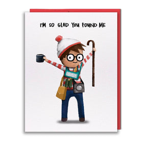 Greeting Card - Found Waldo