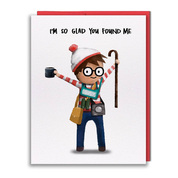 Greeting Card - Found Waldo