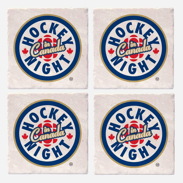 Hockey Night In Canada Current Logo Coasters