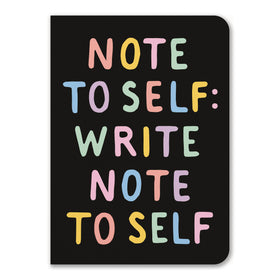 Note To Self Notebook