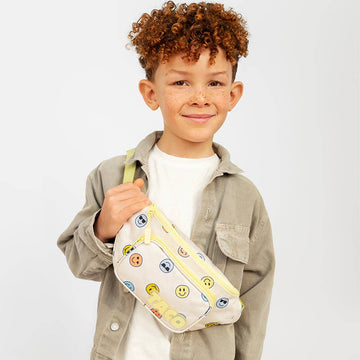 Charles - Smiley Cream Belt Bag - 0