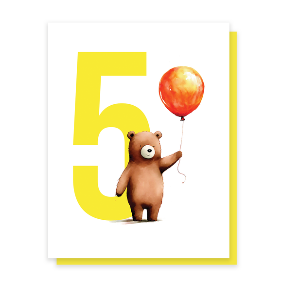 5th Birthday Bear