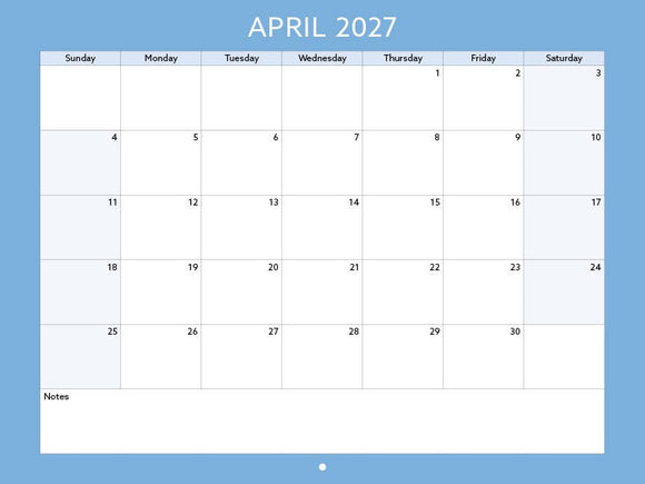 2027 Toronto Neighbourhood Calendar - 12" X 9"
