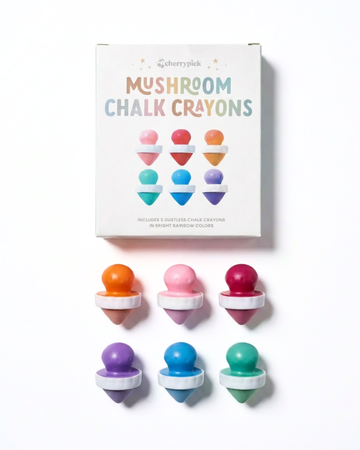 Mushroom Chalk Crayons for Magic Playwall