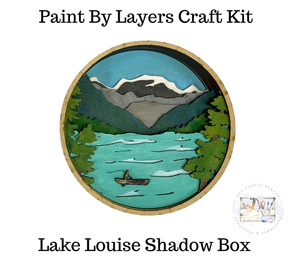 Lake Louise Shadow Box