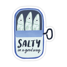 Salty Sardine - Sassy Fish Vinyl Sticker