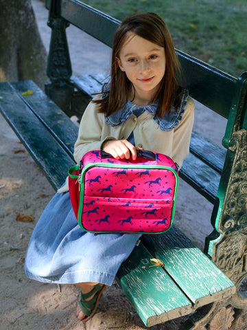Yumbox Classic Lunch Bag – Insulated Equestrian-Inspired Tote - 0