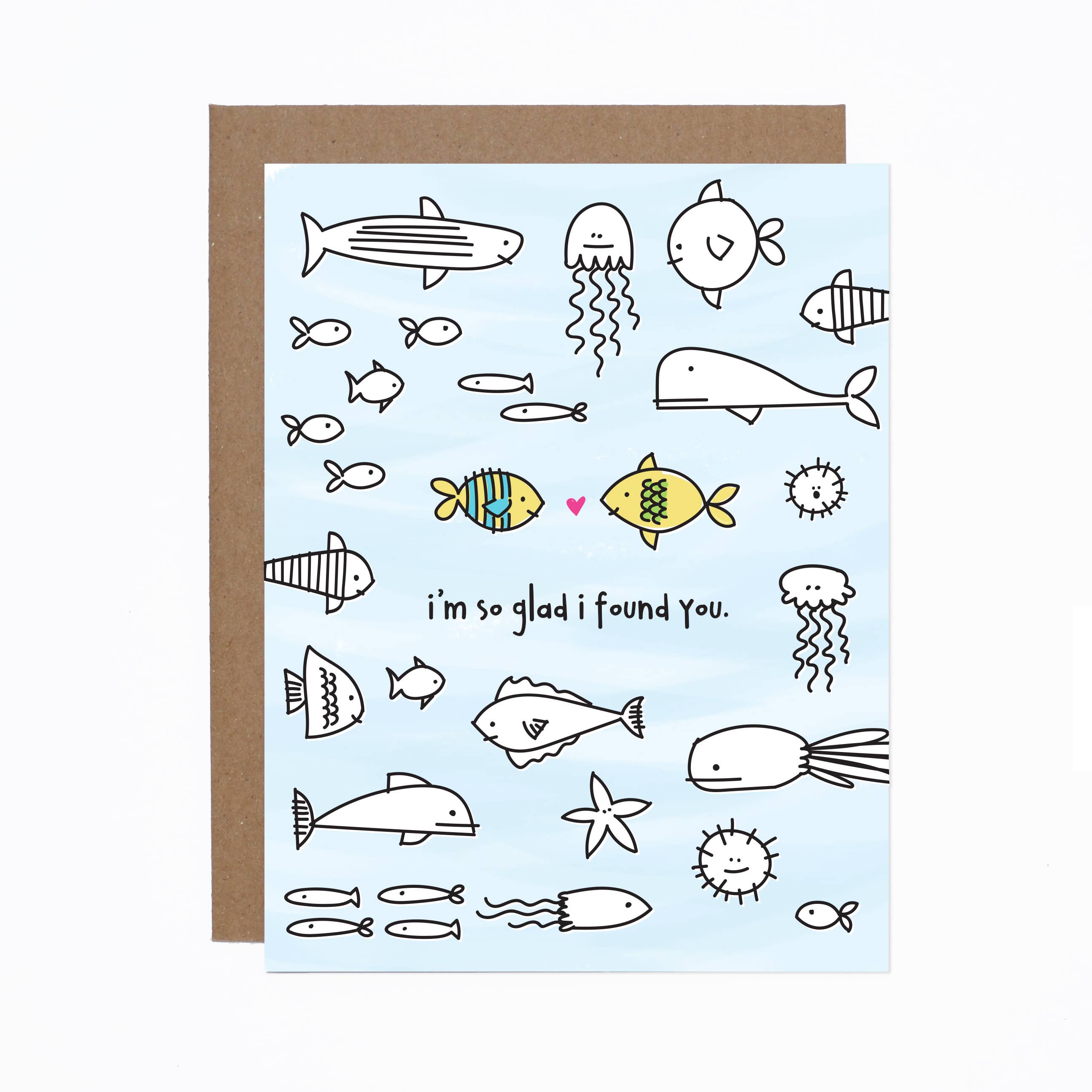 Fish Couple Card