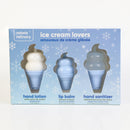 GIFT SET Ice Cream Lovers LIP BALM/LOTION/HAND SANITIZER-1