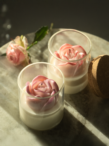 Rose Petal Candle | Soy Wax Blend