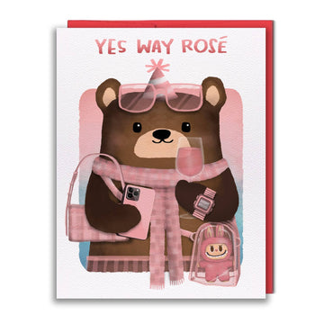 Greeting Card - Yes Way Rosé