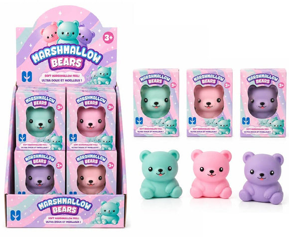 Cute Marshmallow Bears -Pastel Colors