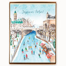 French Ottawa Rideau Canal Holiday Cards Box of 8-1