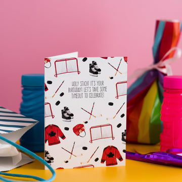 Holy Stick! It's Your Birthday! Let's  . . . - Greeting Card - 0