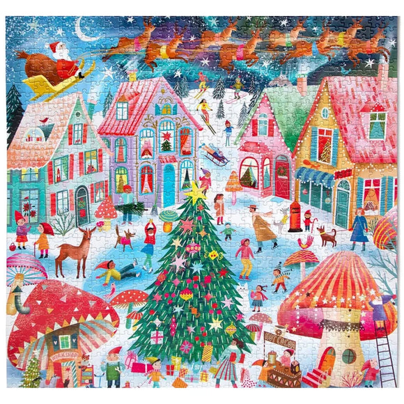 Christmas Flight 1000 Piece Puzzle