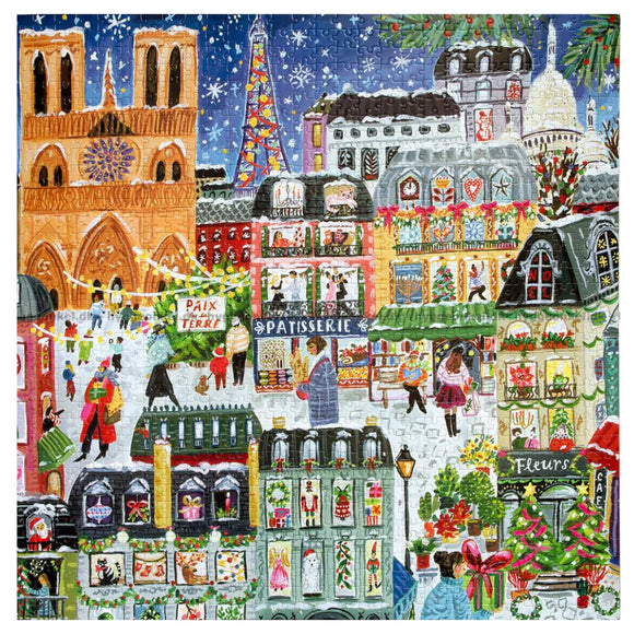 Paris Christmas 1000 Piece Puzzle