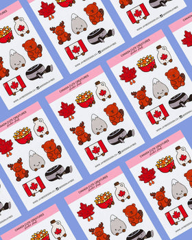 Canada Mini Sticker Sheet - 0