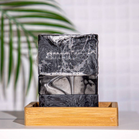 Charcoal Marble Soap - Tobacco Vanilla