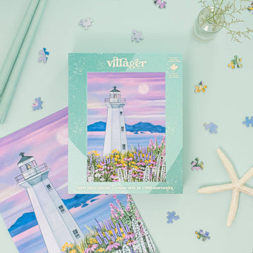 Villager Puzzles | Harbour Lighthouse | 1000-Piece Puzzle | Designed in Canada